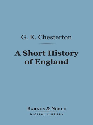 cover image of A Short History of England (Barnes & Noble Digital Library)